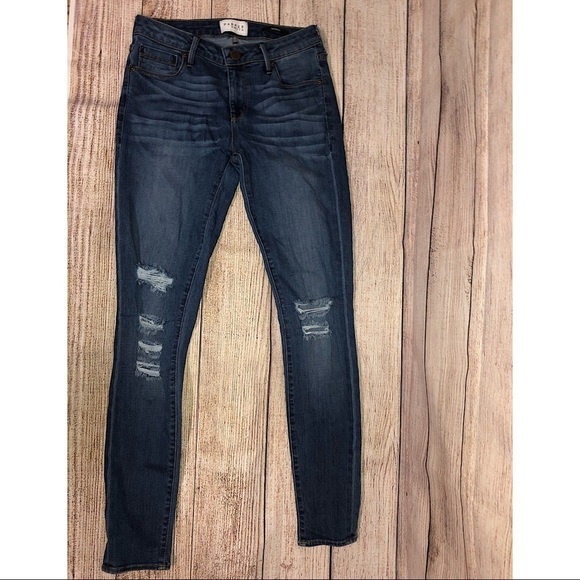 PARKER SMITH Denim - Parker Smith Distressed Skinny Jeans